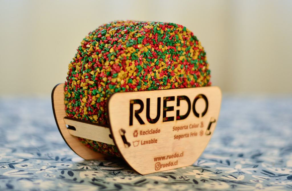 RUEDO Posavasos de caucho