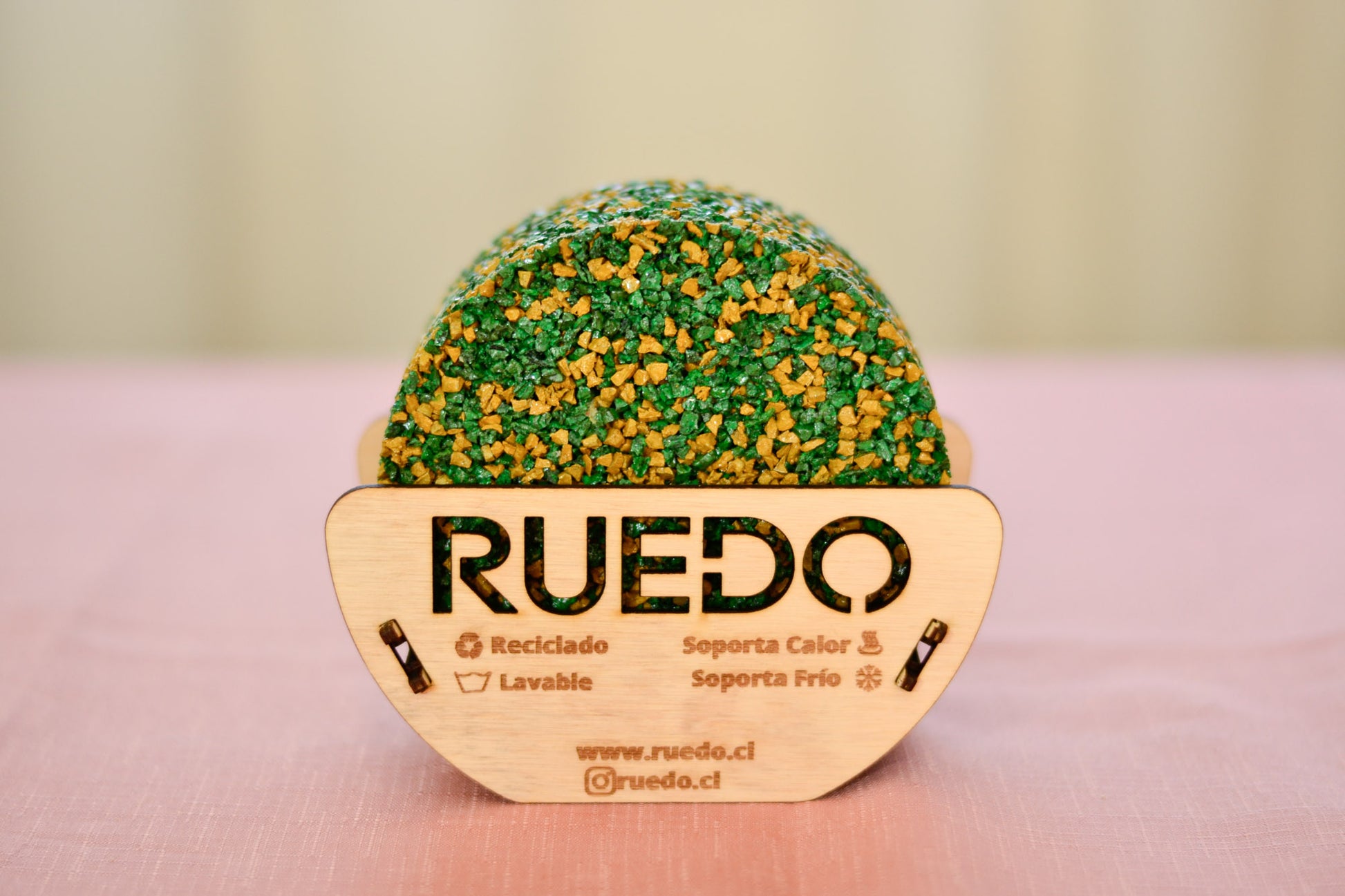 RUEDO Posavasos de caucho